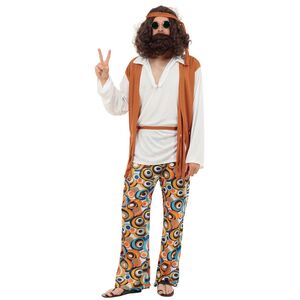 Bristol Novelty Mens Hippie Costume