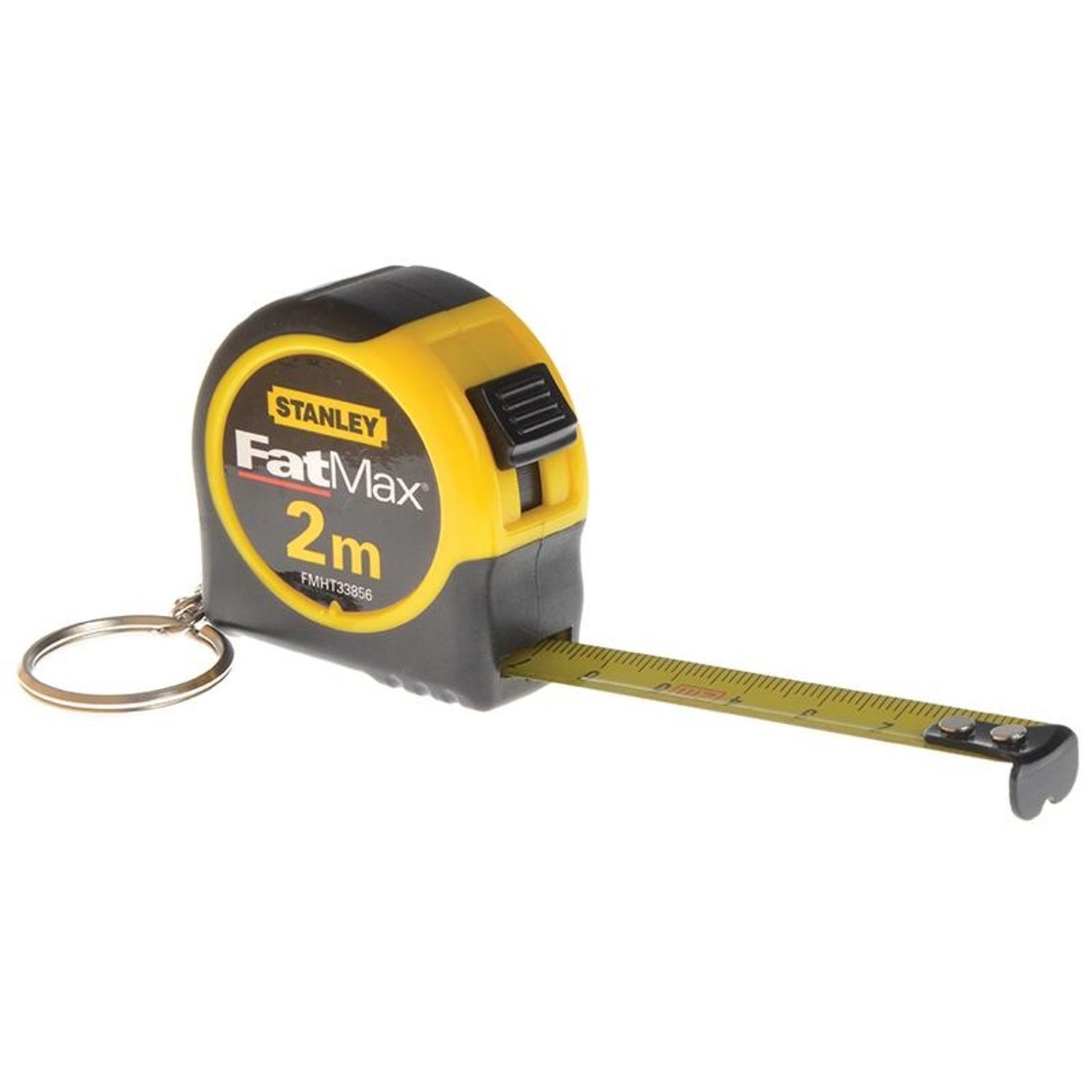 Stanley Hand Tools Key Ring Tape 2M (Width 13Mm) - Multi Colour