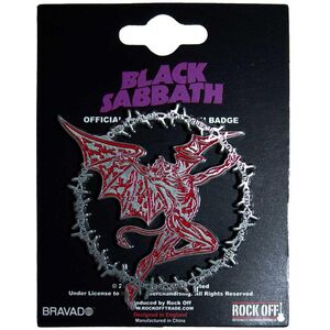 Black Sabbath Daemon Ring Badge