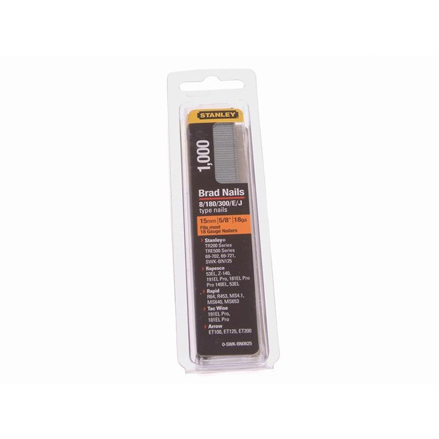 Stanley Hand Tools Brad Nails - Multi Colour