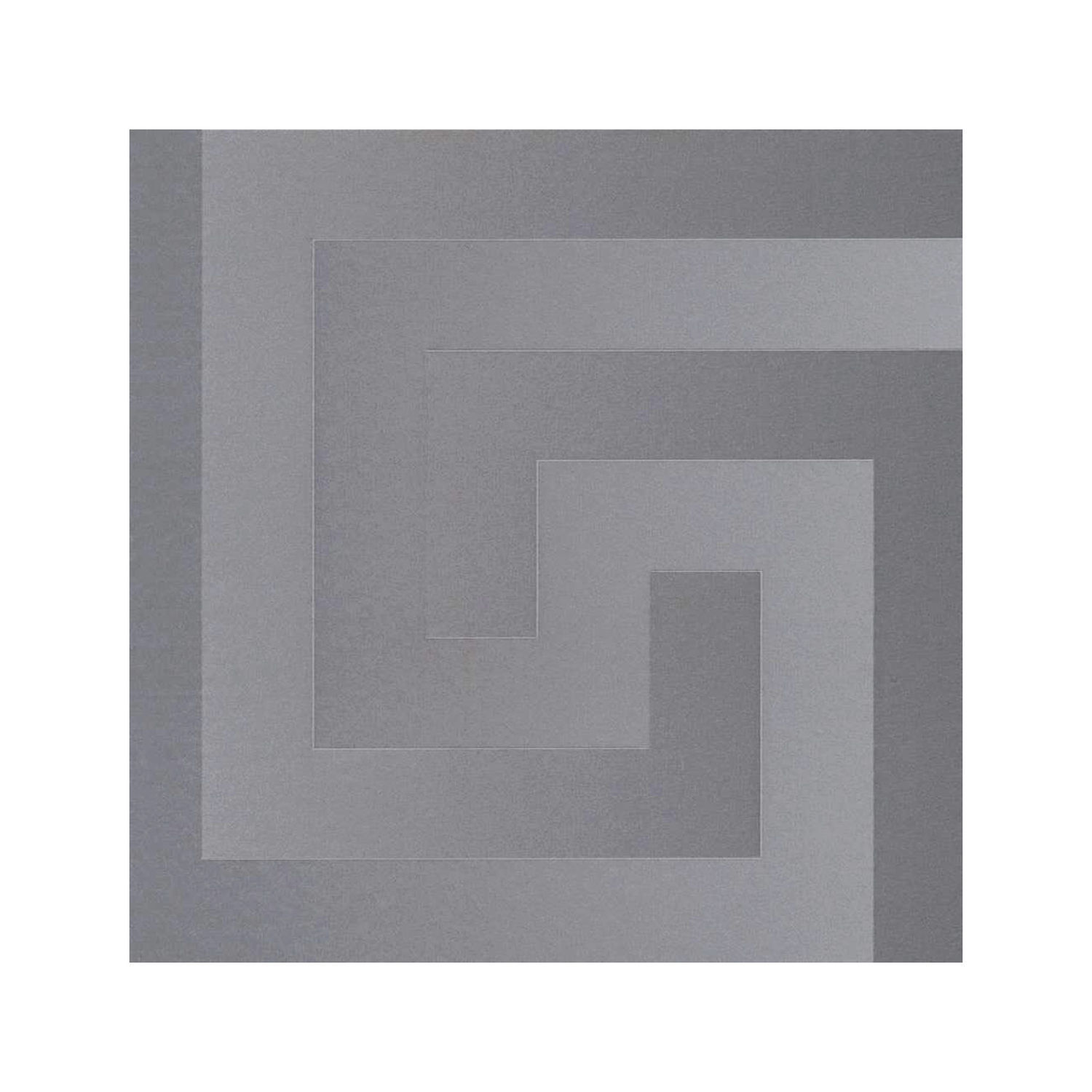 Versace Greek Key Wallpaper - Silver