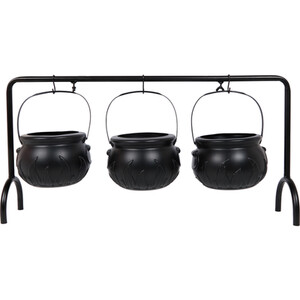 Cauldron Serving Stand with Bowls