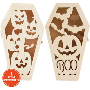Paint Your Own Wooden Coffin