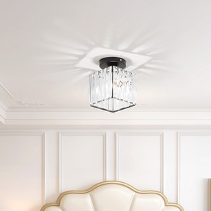 Modern Crystal Ceiling Light