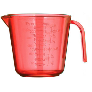 600Ml Measuring Jug Red (0806348 Red Only)