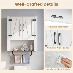 Bathroom Wooden Storage Cabinet