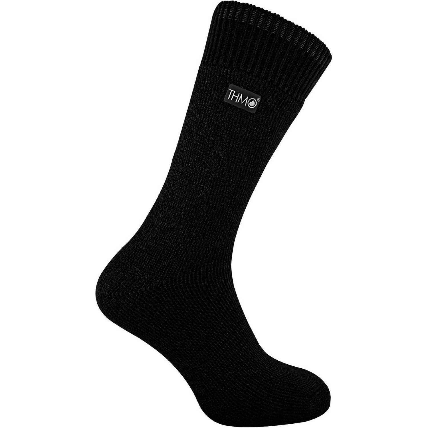 THMO - 1 Pair Mens Thick Winter Soft Top Thermal Socks | Cold Weather Essential | Heat Retaining Layer | Multi Pair Value Set | Casual Footwear Accessory | All Season Shoe Layer - Image 2