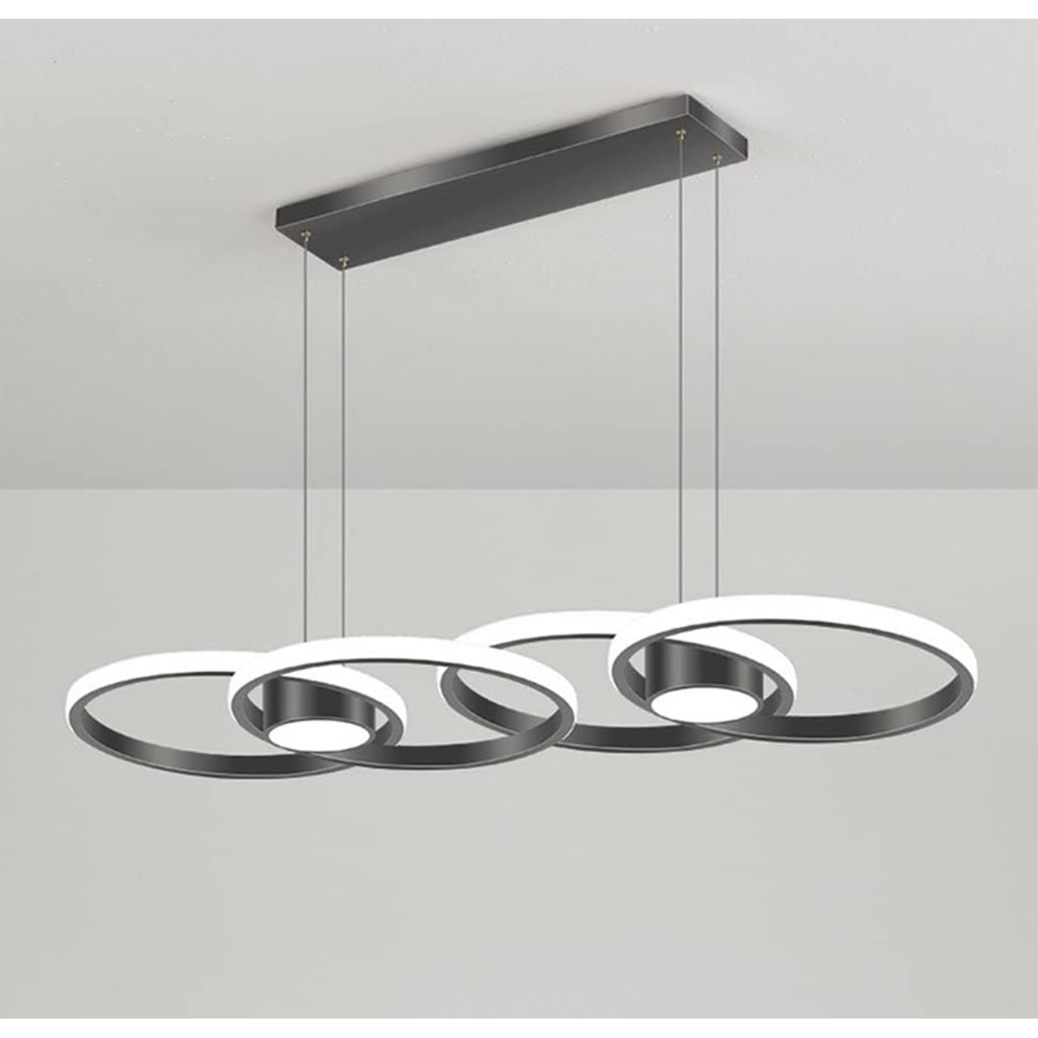 The Bath Plus Tb+ Pendant Chandelier Led Black - Black