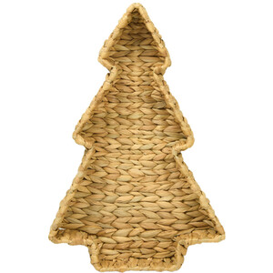 Water Hyacinth Christmas Tree Tray