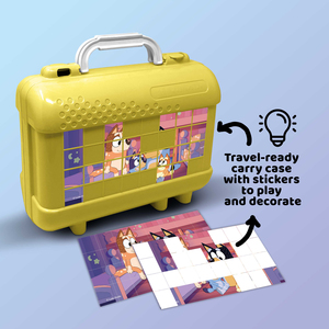 Bluey Travel Set by Multiprint  Kids Activity & Craft Set