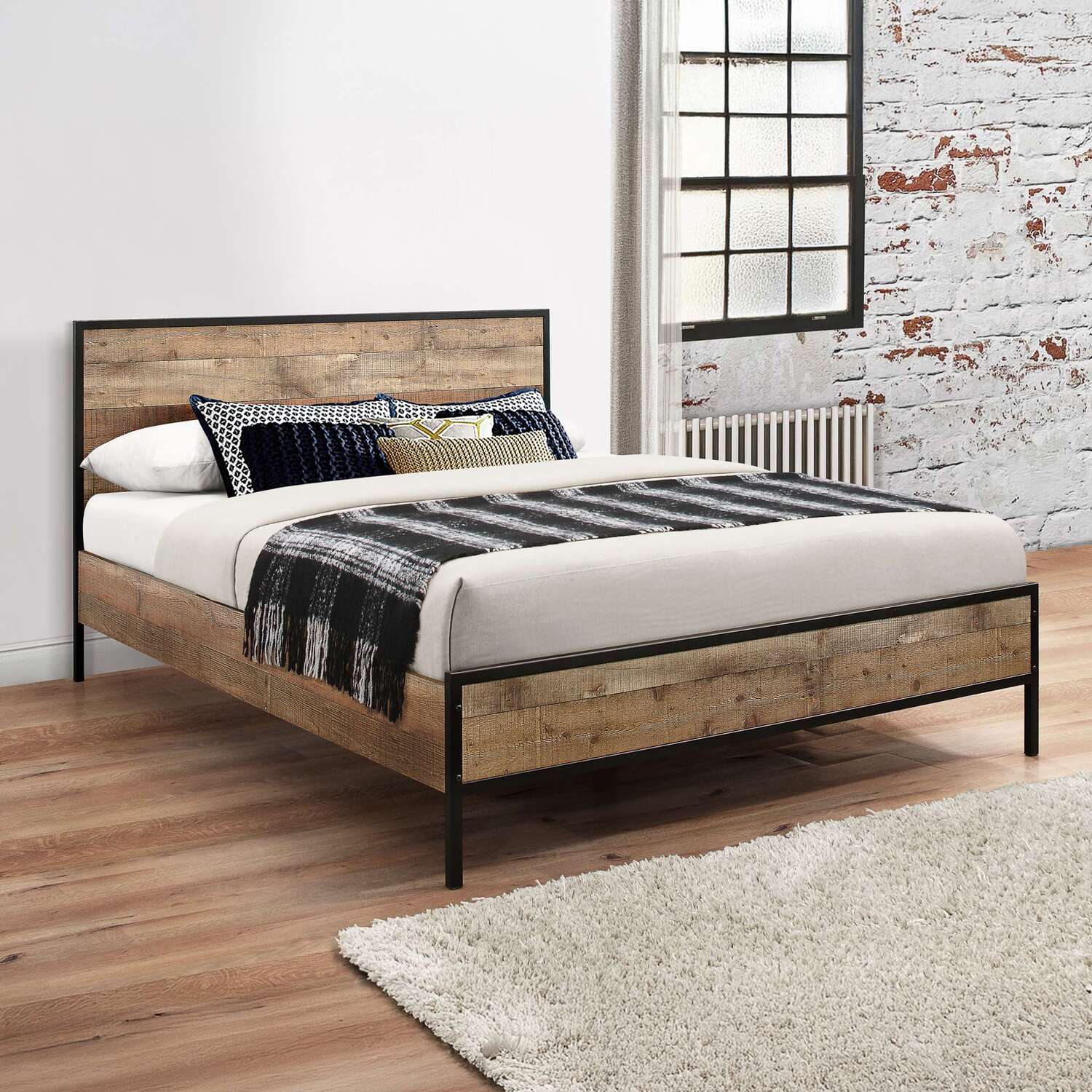 Birlea Urban King Bed - Brown / King