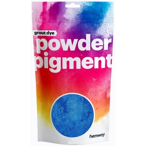 Hemway Grout Powder Pigment Dye Metallic Flash Blue 100g