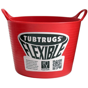 Red Gorilla, Tub Trug, Micro, Red, Plastic, 1L