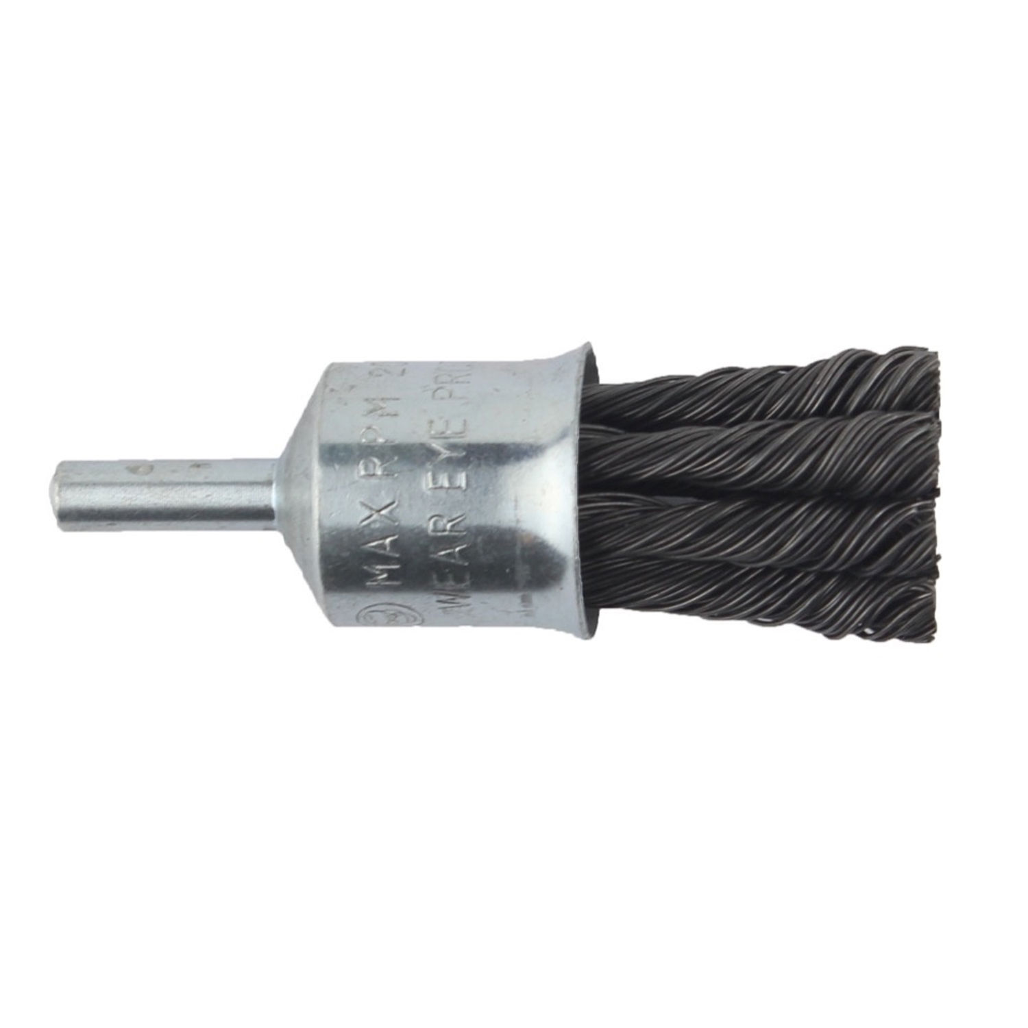 Abracs Twist Knot End Brush - Silver