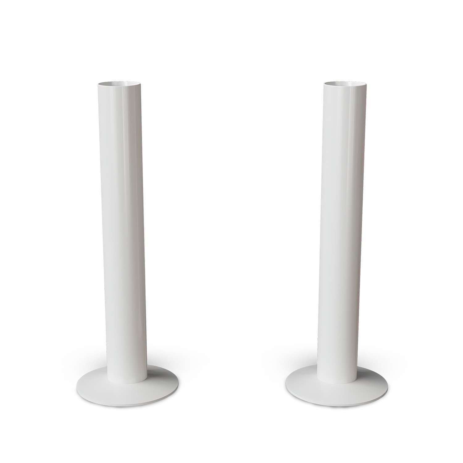 Uk Radiators Talus - White Gloss Pipe Covers - White / 130Mm - Image 2