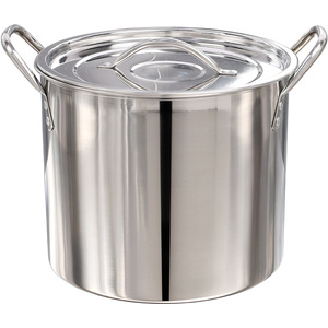 Buckingham Stainless Steel Stock Pot with Lid 23 cm, 7 Litres