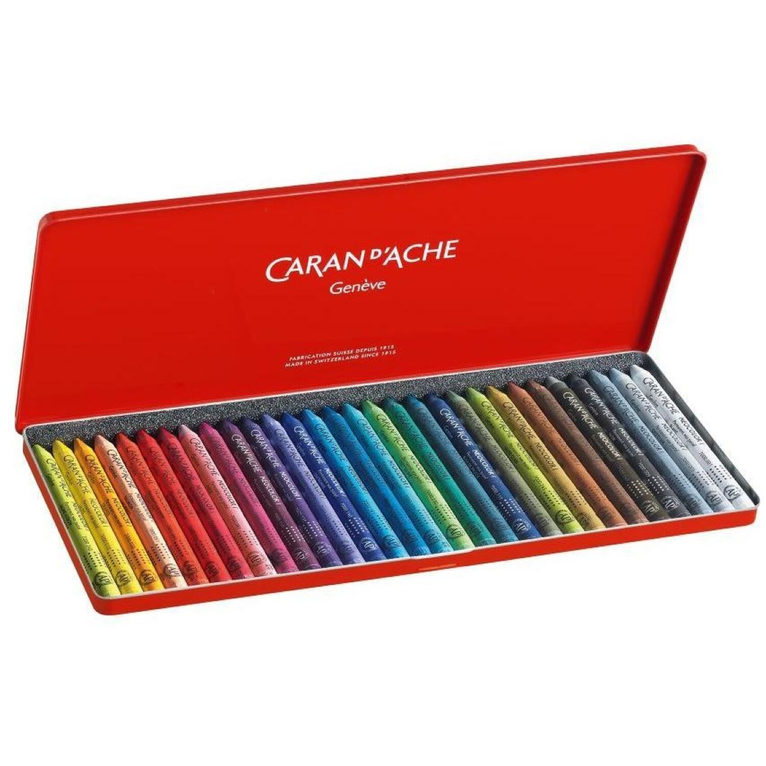 Caran D'ache Neocolor I 30 Wax Pastels - Assorted Colours - Assorted Colours
