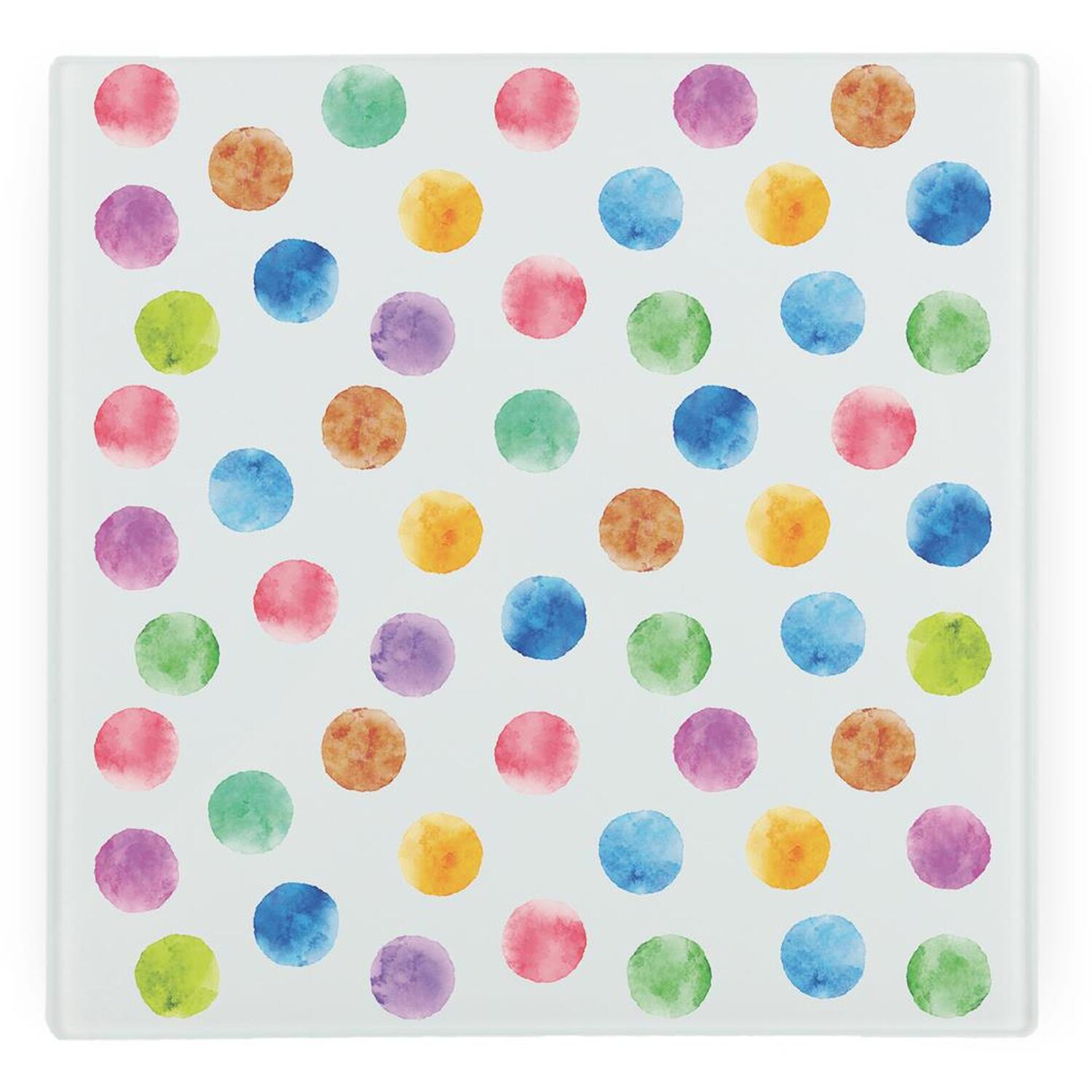 Image of Multicoloured Polka Dots Glass Hot Pot&hellip;