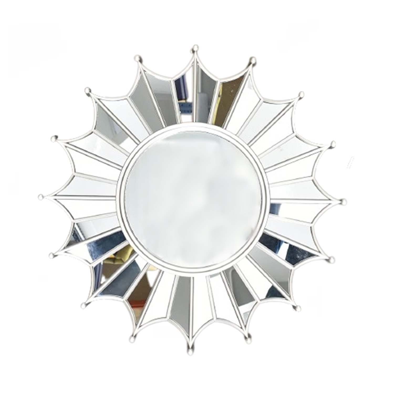 Image of Round Umbrella Style Classy Wall Mirror&hellip;