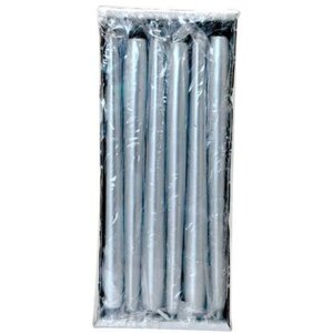 Silver Pillar Candles Tapered Candles