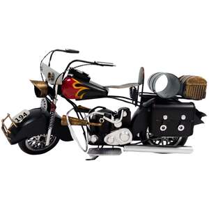 Motorcycle Motorbike Model Collectible Vintage for Home Office Shelf Decor Gift