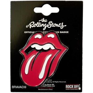 The Rolling Stones Classic Tongue Badge