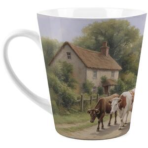 Dairy Cows Latte Mug & Scatter Tray Set