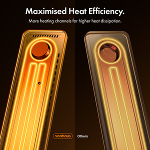 VonHaus Oil Filled Radiator U Shape 11 Fin with WiFi and Remote A