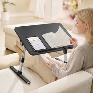 SONGMICS Bed Laptop Desk, Portable Lap Desk with Drawer