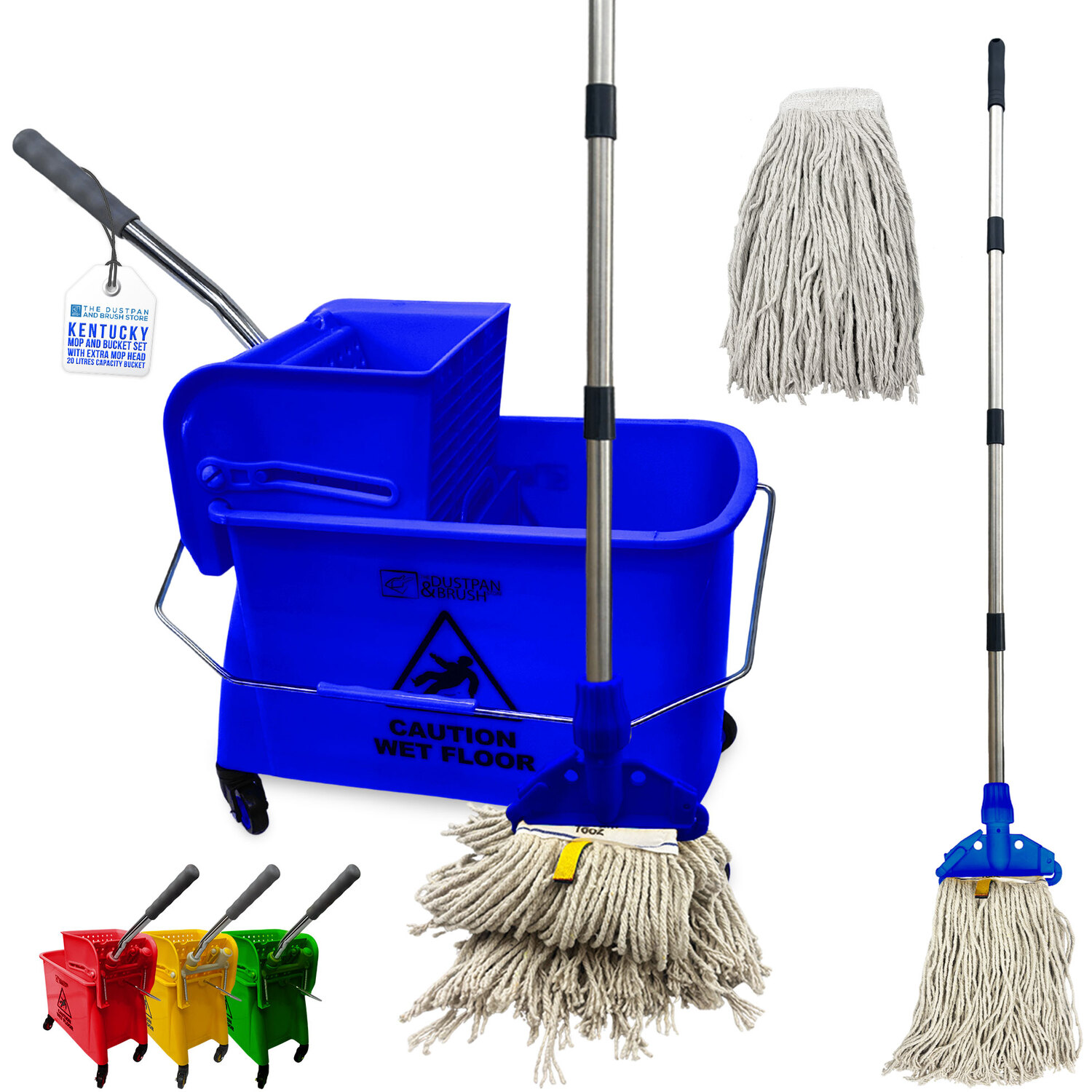 Image of Kentucky Floor Mop and Bucket Set&hellip;