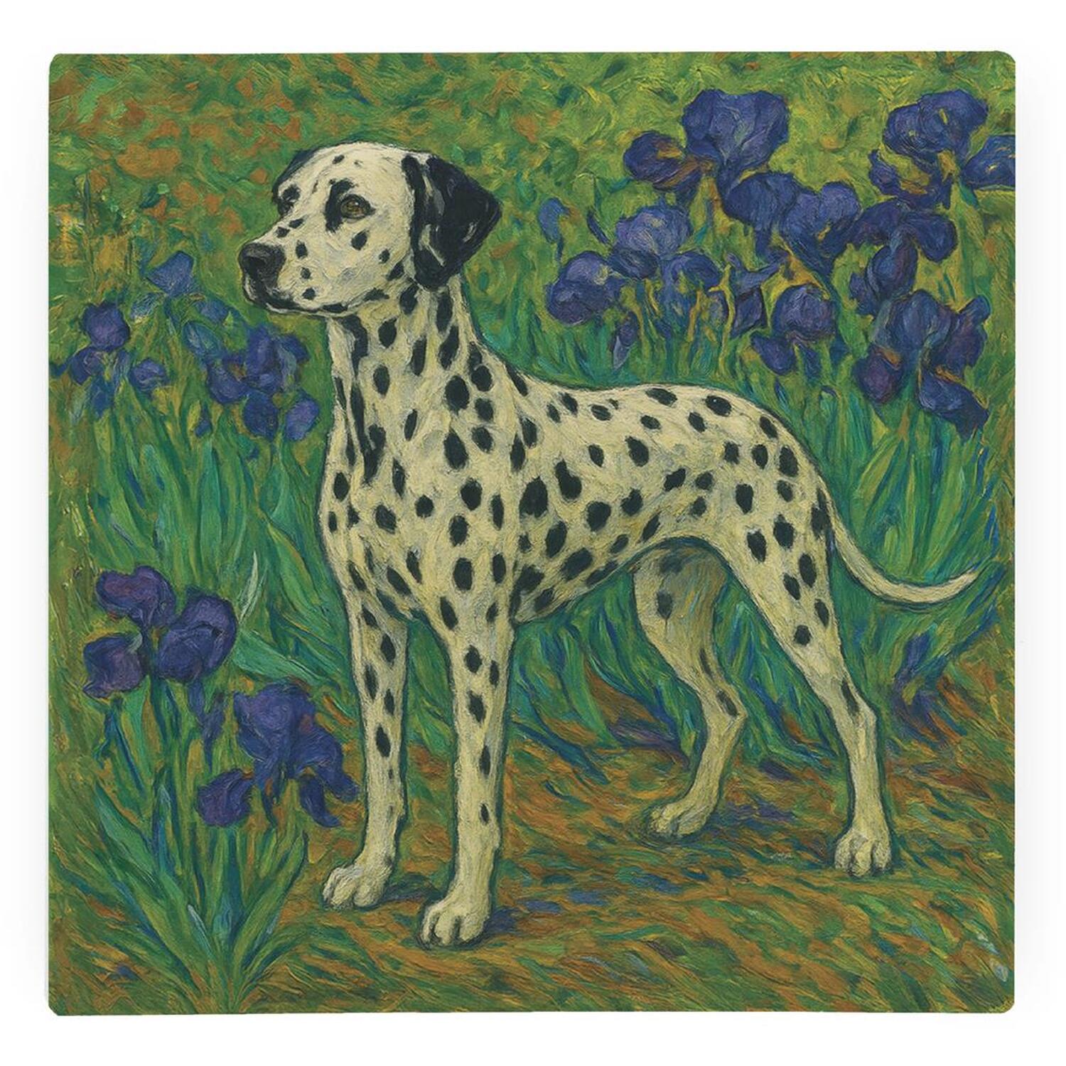 Image of Van Gogh Dalmatian Glass Hot Pot&hellip;