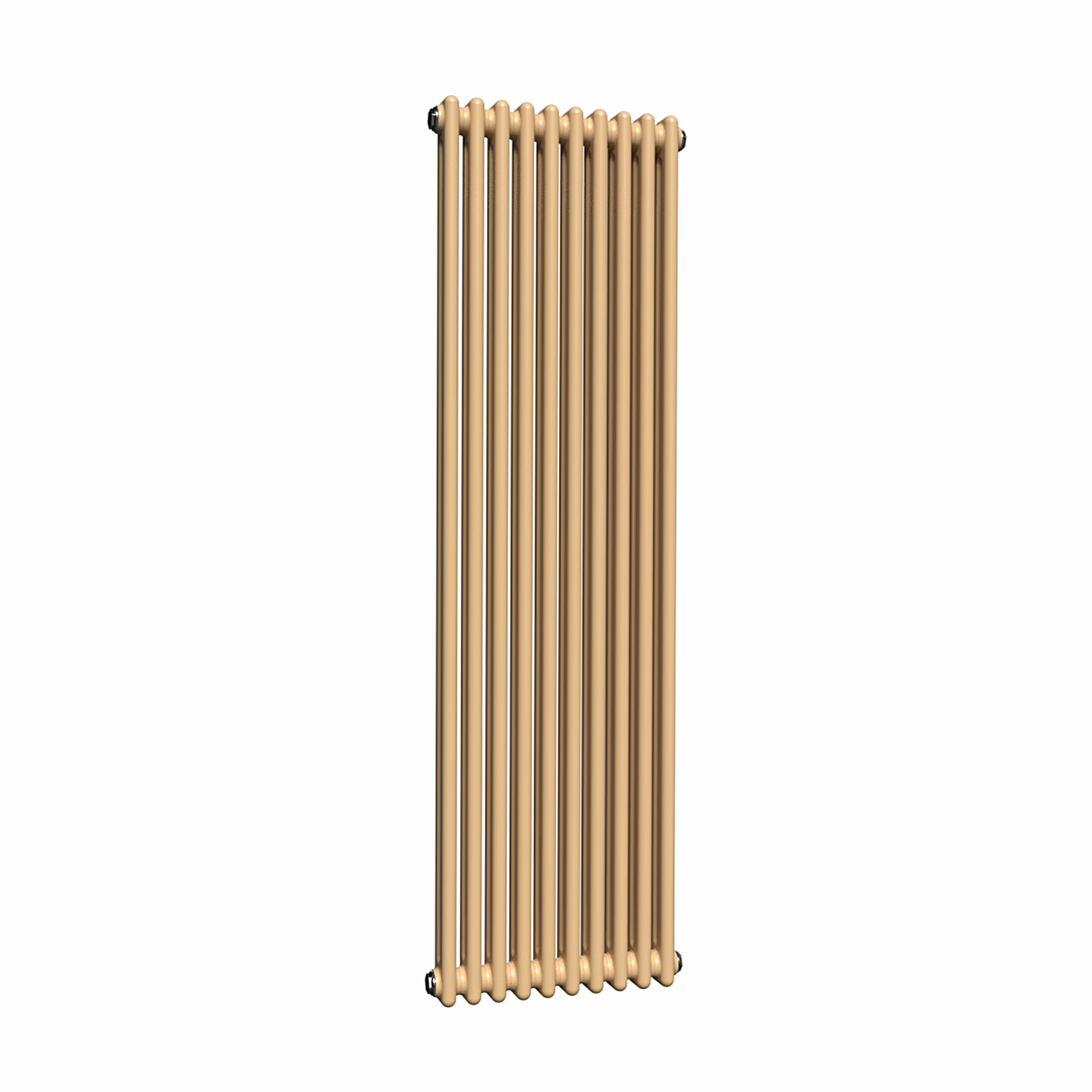 Lux Heat Vertical Coloured Column Radiators-Caramel Fudge-1500Mm X 470Mm (2 Column) - Caramel Fudge