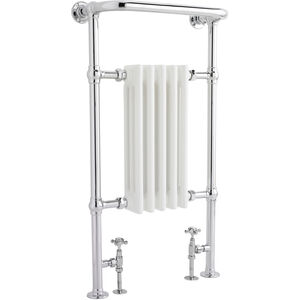 Balterley Towel Radiator 965X540MM - Chrome White