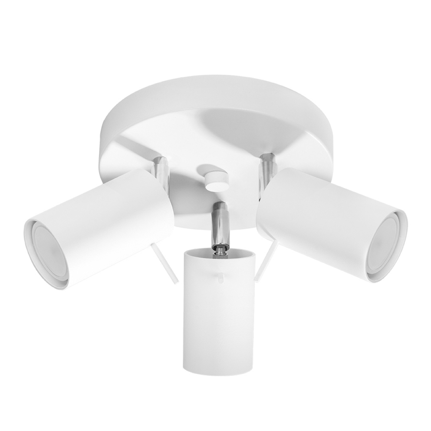 Sollux Lighting Ceiling Lamp Ring 3P Black - White