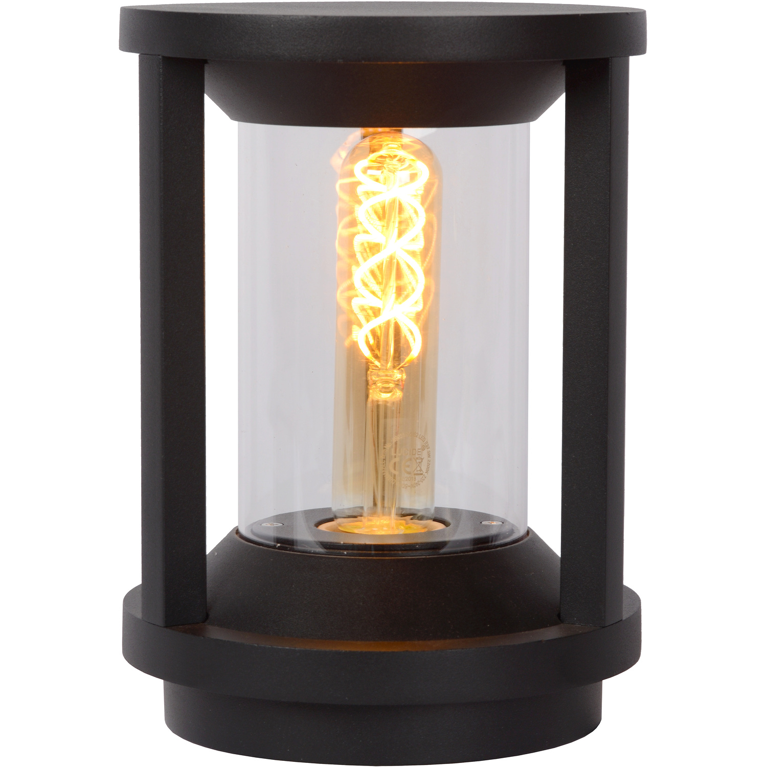 B&Q - Cadix Modern Pedestal Light Outdoor 16Cm1Xe27Ip65Black - Image 3