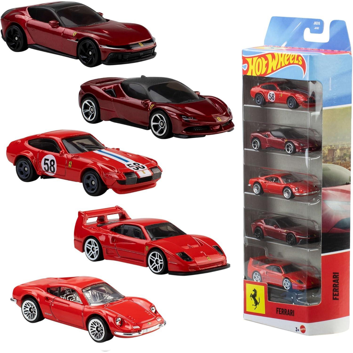 Hot Wheels Ferrari 5-Pack Die-Cast 2026 - Image 14