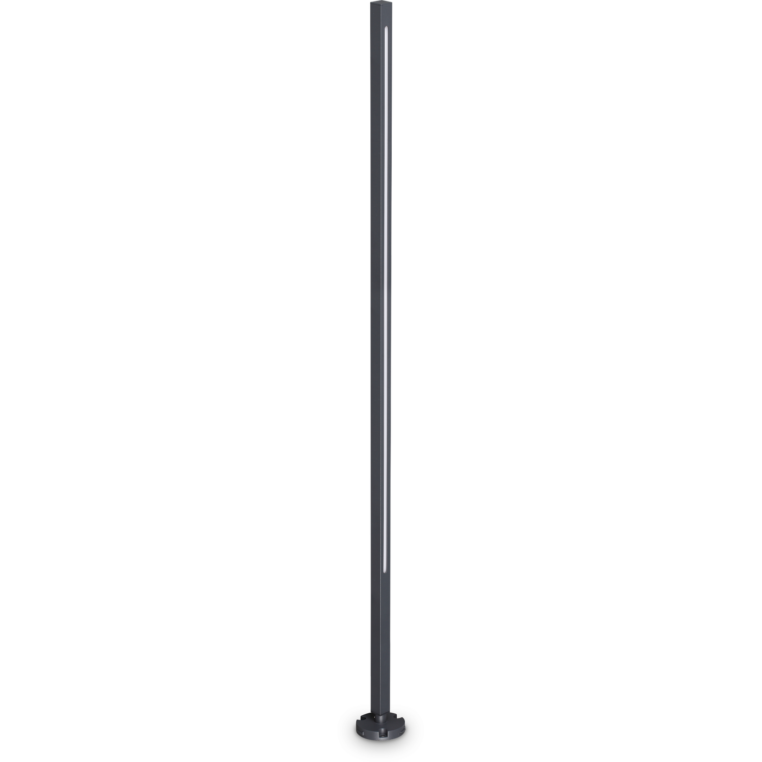 Ideal Lux Lighting Jedi Bollard Light Black A - Black