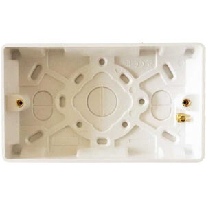 Securlec Double Pattress Box