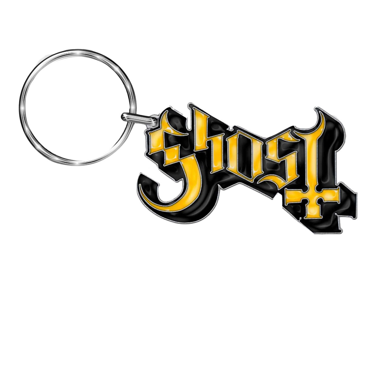 Ghost Logo Die Cast Keyring - Image 2
