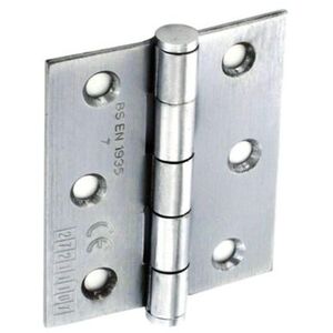 Securit Security 7 Steel Butt Hinges (Pack of 5)