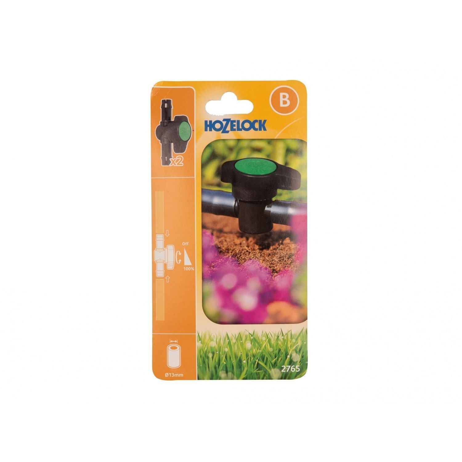 Hozelock Flow Control Valve - Multi Colour