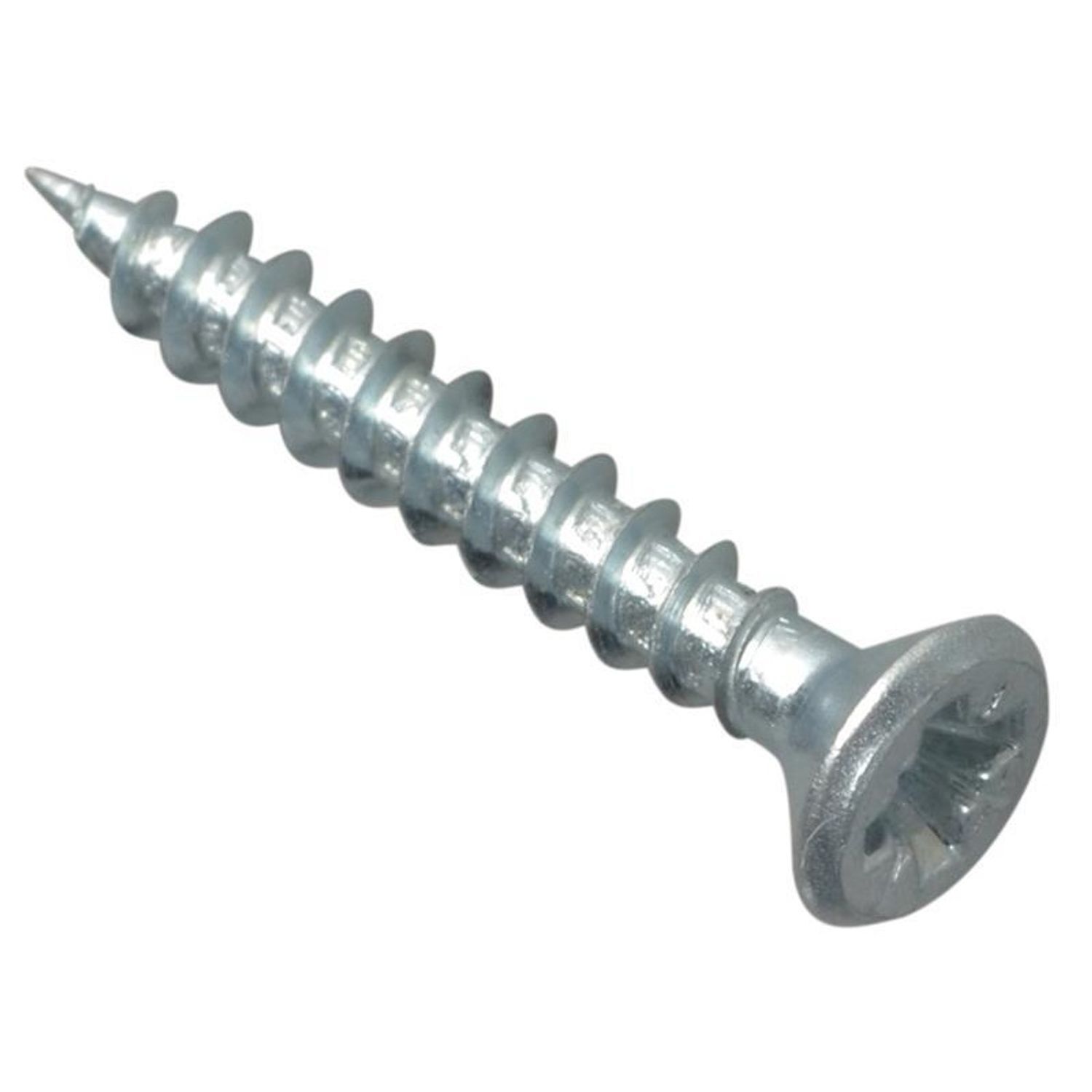 Forgefix Multi-Purpose Screws, Pozi, Csk, Zp L - Multi Colour