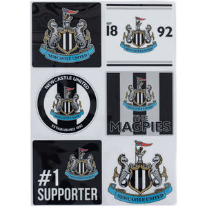 Newcastle United FC Car Decal Set (Pack of 6) A