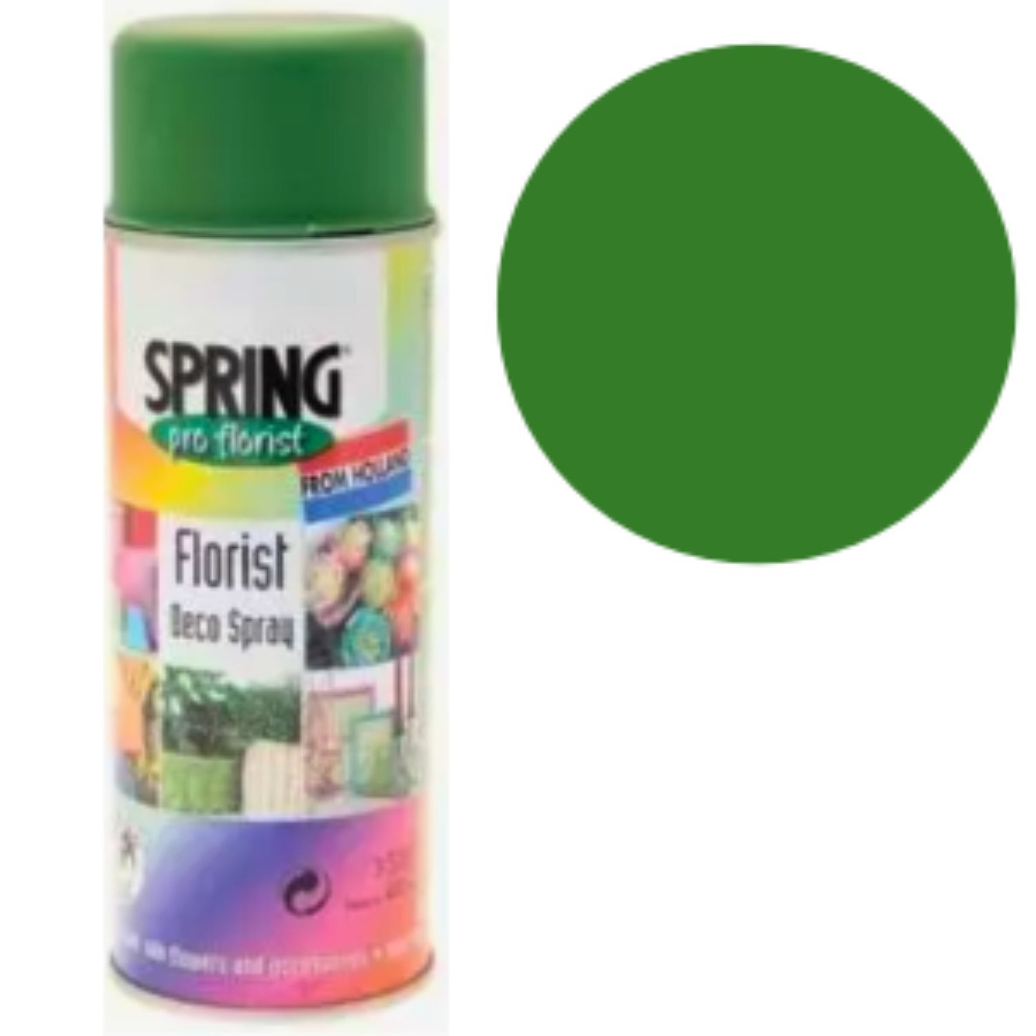 Kdmd Green Olive Euro-Aerosols Spray Paint - Dark Green