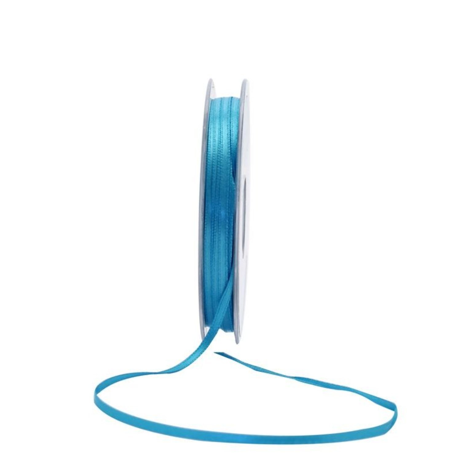  - 3mm Satin Ribbon 3 PackTurquoise - Image 3