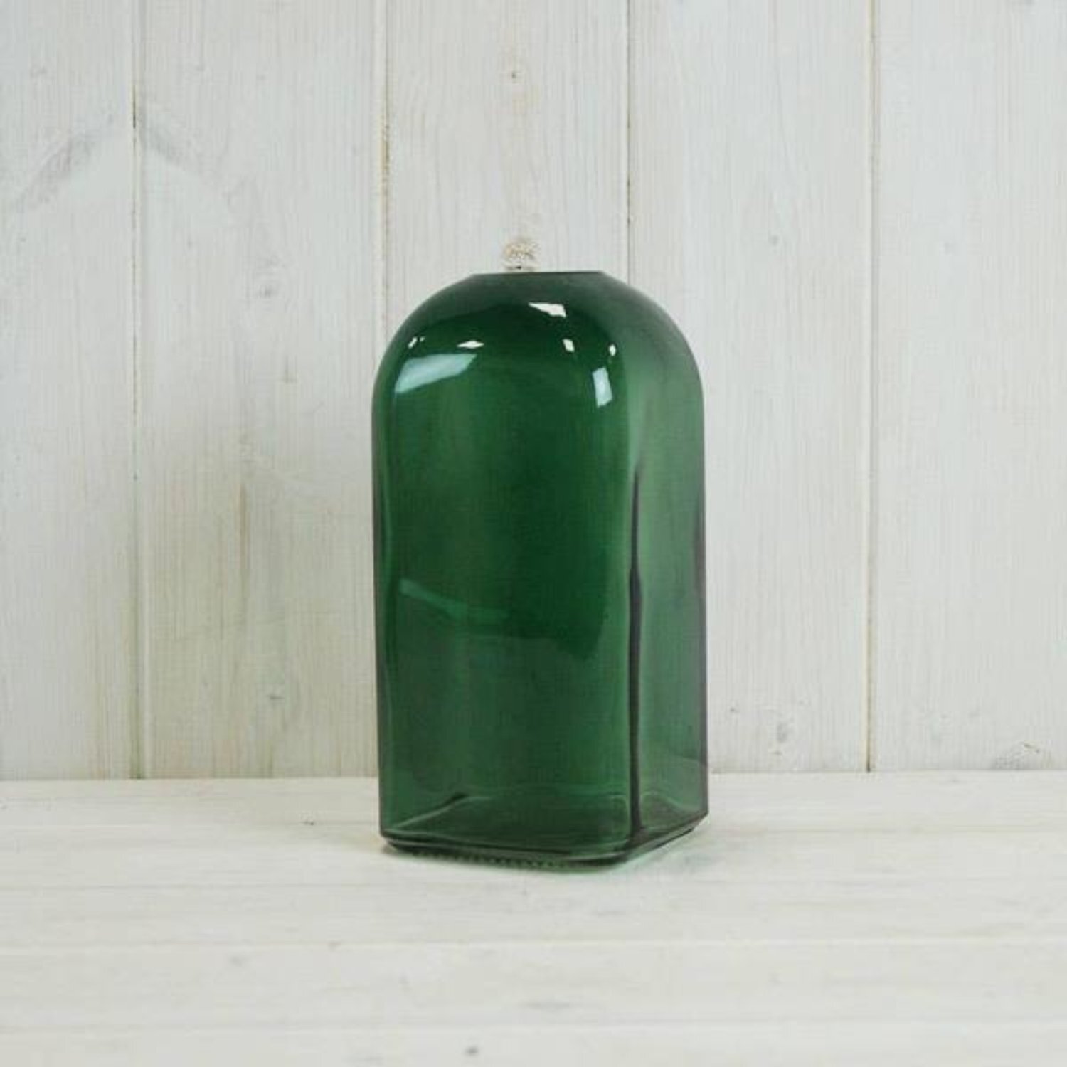 Kdmd Unisex Green Square Bottle Vase - Image 2