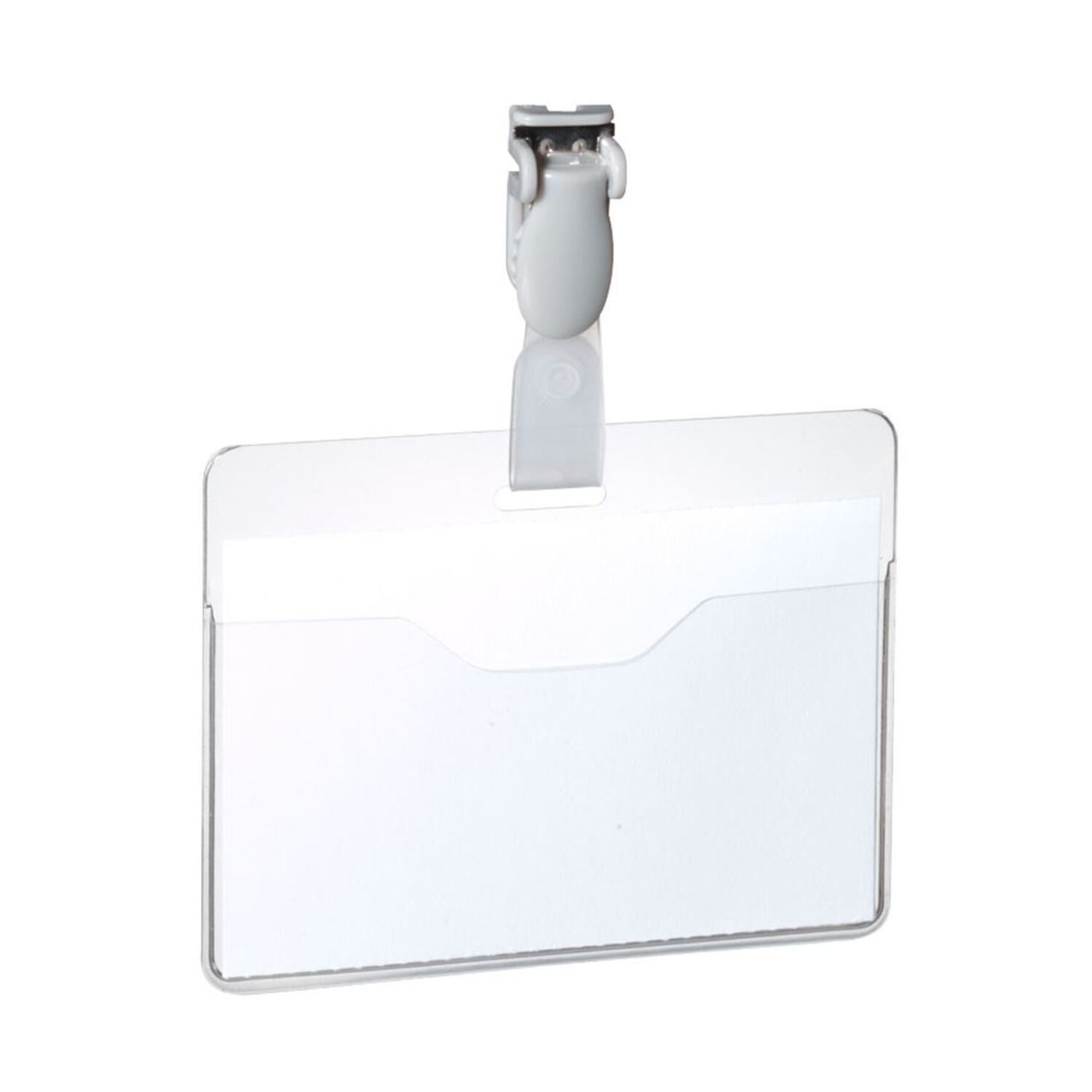 Durable Conference Clip Name Badge Holders + Cards 25 Pack - 60 X 90Mm - Image 12