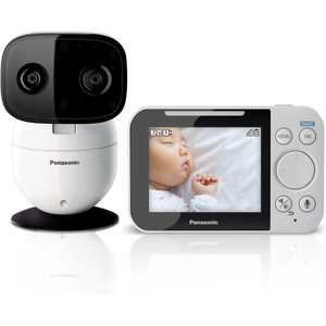 Panasonic Baby Monitor with Camera and Audio Colour Video Baby Monitor (Ref KXHN4001W)