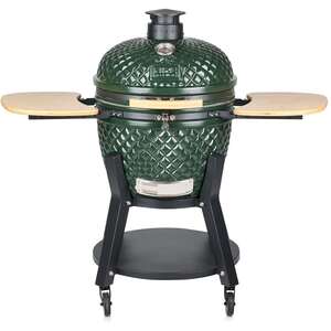 Fire Mountain Fuji 24'' Ceramic Kamado BBQ Grill with Protective Cover B