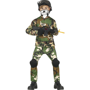 Fiestas Guirca Child Military Costume